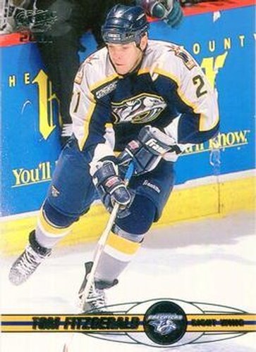 #221 Tom Fitzgerald - Nashville Predators - 2000-01 Pacific Hockey