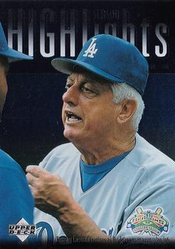 #221 Tommy Lasorda - Los Angeles Dodgers - 1997 Upper Deck Baseball