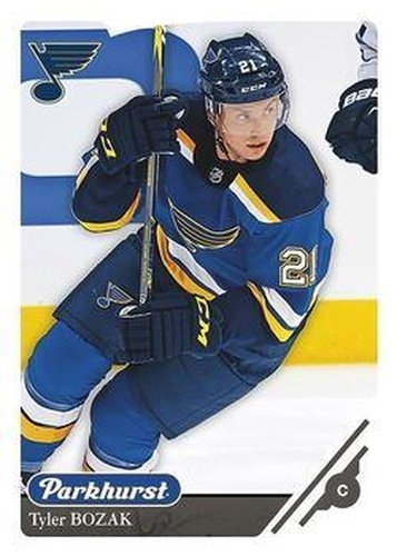 #221 Tyler Bozak - St. Louis Blues - 2018-19 Parkhurst Hockey