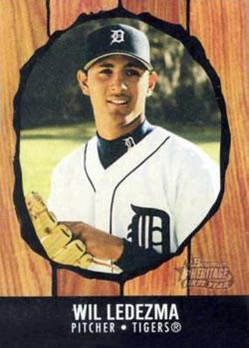 #221 Wil Ledezma - Detroit Tigers - 2003 Bowman Heritage Baseball