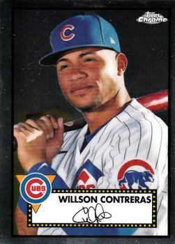#221 Willson Contreras - Chicago Cubs - 2021 Topps Chrome Platinum Anniversary Baseball
