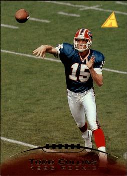 #221 Todd Collins - Buffalo Bills - 1995 Pinnacle Football