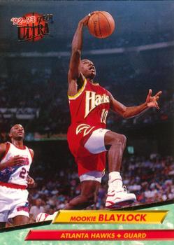 #221 Mookie Blaylock - Atlanta Hawks - 1992-93 Ultra Basketball