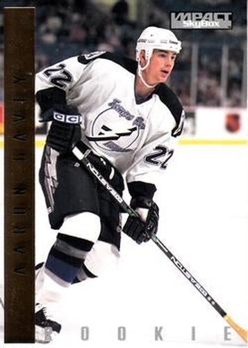 #221 Aaron Gavey - Tampa Bay Lightning - 1995-96 SkyBox Impact Hockey