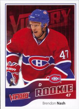 #221 Brendon Nash - Montreal Canadiens - 2011-12 Upper Deck Victory Hockey