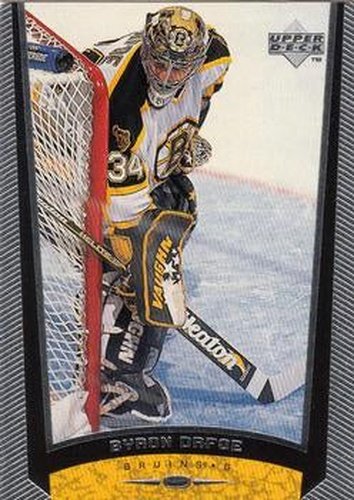 #221 Byron Dafoe - Boston Bruins - 1998-99 Upper Deck Hockey