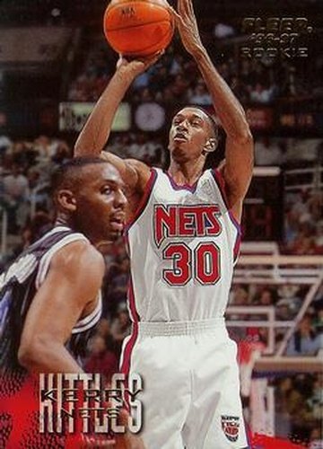 #221 Kerry Kittles - New Jersey Nets - 1996-97 Fleer Basketball