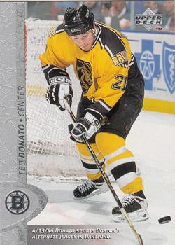 #221 Ted Donato - Boston Bruins - 1996-97 Upper Deck Hockey