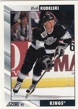 #221 Bob Kudelski - Los Angeles Kings - 1992-93 Score USA Hockey