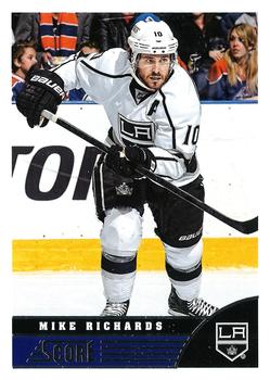 #221 Mike Richards - Los Angeles Kings - 2013-14 Score Hockey
