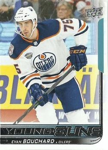 #221 Evan Bouchard - Edmonton Oilers - 2018-19 Upper Deck Hockey