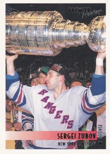 #221 Sergei Zubov - New York Rangers - 1994-95 O-Pee-Chee Premier Hockey