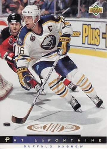#221 Pat LaFontaine - Buffalo Sabres - 1993-94 Upper Deck Hockey