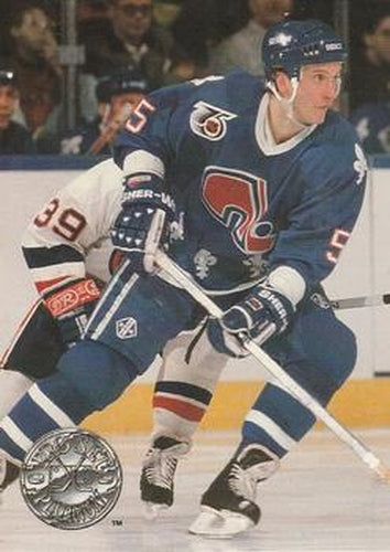 #221 Alexei Gusarov - Quebec Nordiques - 1991-92 Pro Set Platinum Hockey