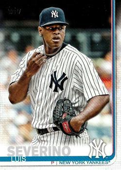 #221b Luis Severino - New York Yankees - 2019 Topps Baseball