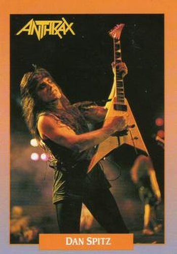 #222 Dan Spitz - 1991 Brockum Rock Cards