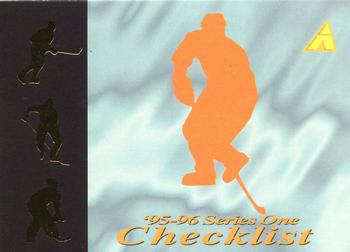 #222 Checklist - 1995-96 Pinnacle Hockey