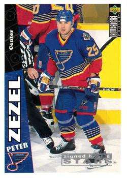 #222 Peter Zezel - Dallas Stars - 1996-97 Collector's Choice Hockey