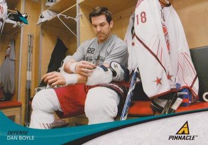 #222 Dan Boyle - San Jose Sharks - 2011-12 Panini Pinnacle Hockey
