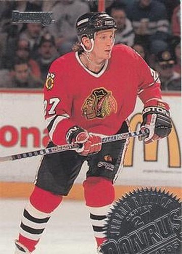 #222 Jeremy Roenick - Chicago Blackhawks - 1994-95 Donruss Hockey
