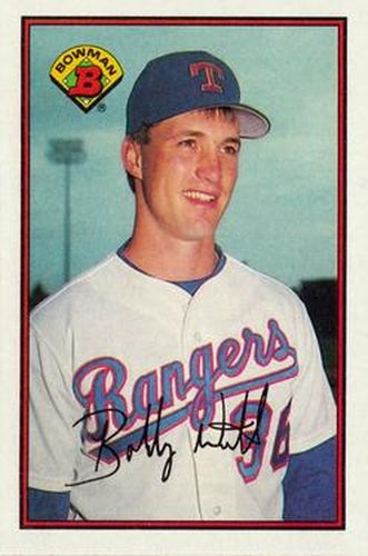 #222 Bobby Witt - Texas Rangers - 1989 Bowman Baseball
