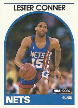 #222 Lester Conner - New Jersey Nets - 1989-90 Hoops Basketball