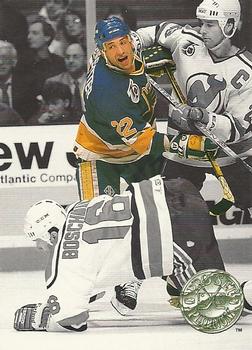 #222 Ron Sutter - St. Louis Blues - 1991-92 Pro Set Platinum Hockey