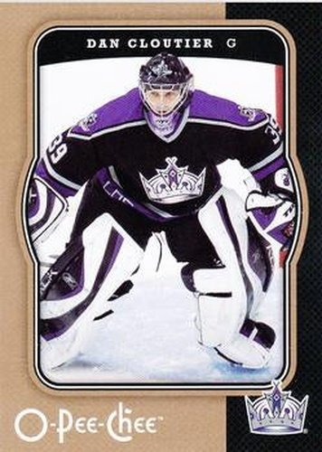 #222 Dan Cloutier - Los Angeles Kings - 2007-08 O-Pee-Chee Hockey