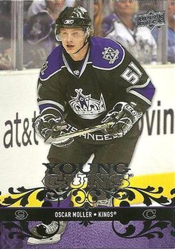 #222 Oscar Moller - Los Angeles Kings - 2008-09 Upper Deck Hockey