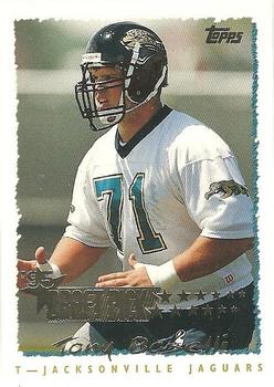 #222 Tony Boselli - Jacksonville Jaguars - 1995 Topps Football