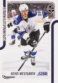 #222 Kevin Westgarth - Los Angeles Kings - 2011-12 Score Hockey