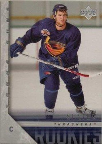 #222 Jim Slater - Atlanta Thrashers - 2005-06 Upper Deck Hockey