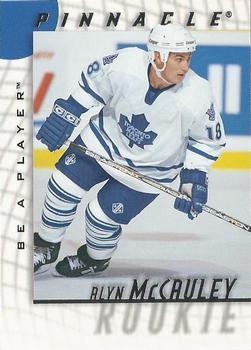 #222 Alyn McCauley - Toronto Maple Leafs - 1997-98 Pinnacle Be a Player Hockey