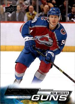 #222 Ben Meyers - Colorado Avalanche - 2022-23 Upper Deck Hockey