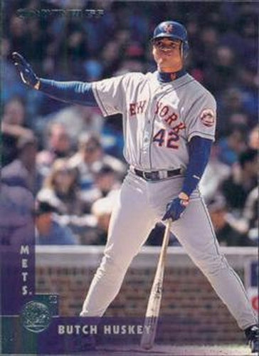 #222 Butch Huskey - New York Mets - 1997 Donruss Baseball