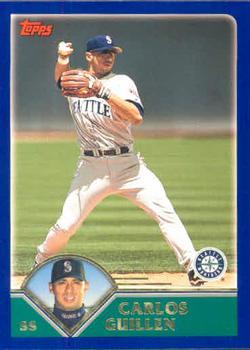 #222 Carlos Guillen - Seattle Mariners - 2003 Topps Baseball