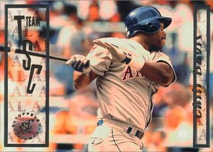 #222 Chili Davis - California Angels - 1996 Stadium Club Baseball