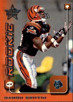 #222 Damon Griffin - Cincinnati Bengals - 1999 Leaf Rookies & Stars Football