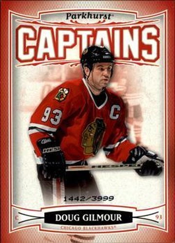 #222 Doug Gilmour - Chicago Blackhawks - 2006-07 Parkhurst Hockey