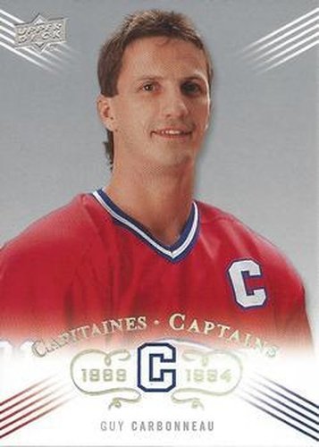 #222 Guy Carbonneau - Montreal Canadiens - 2008-09 Upper Deck Montreal Canadiens Centennial Hockey