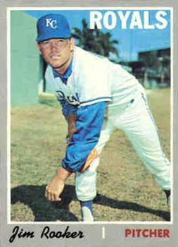 #222 Jim Rooker - Kansas City Royals - 1970 Topps Baseball