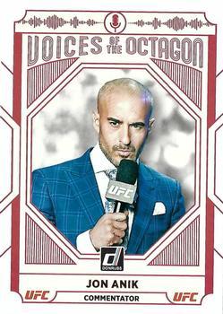 #222 Jon Anik - 2022 Donruss UFC MMA