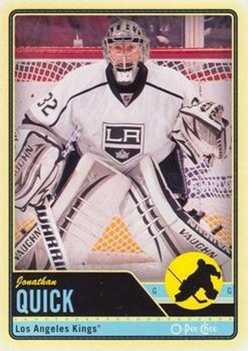 #222 Jonathan Quick - Los Angeles Kings - 2012-13 O-Pee-Chee Hockey