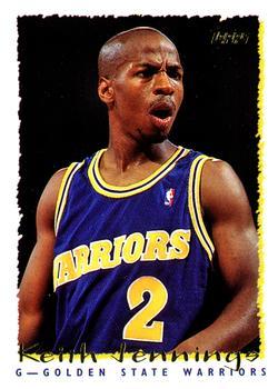 #222 Keith Jennings - Golden State Warriors - 1994-95 Topps Basketball