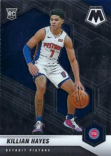 #222 Killian Hayes - Detroit Pistons - 2020-21 Panini Mosaic Basketball