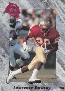 #222 Lawrence Dawsey - Tampa Bay Buccaneers - 1991 Classic Four Sport