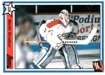 #222 Martin Brodeur - Saint-Hyacinthe Laser - 1990-91 7th Inning Sketch QMJHL Hockey