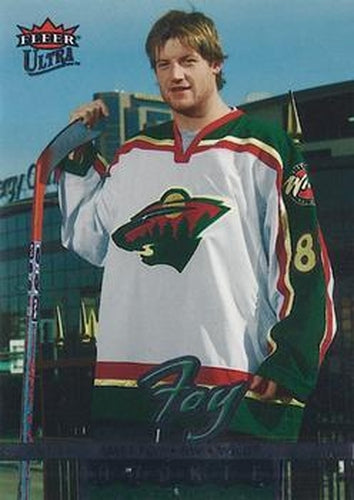 #222 Matt Foy - Minnesota Wild - 2005-06 Ultra Hockey