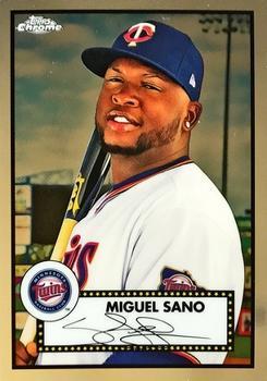 #222 Miguel Sano - Minnesota Twins - 2021 Topps Chrome Platinum Anniversary Baseball