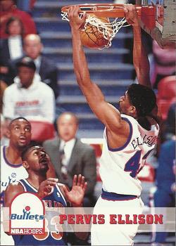 #222 Pervis Ellison - Washington Bullets - 1993-94 Hoops Basketball